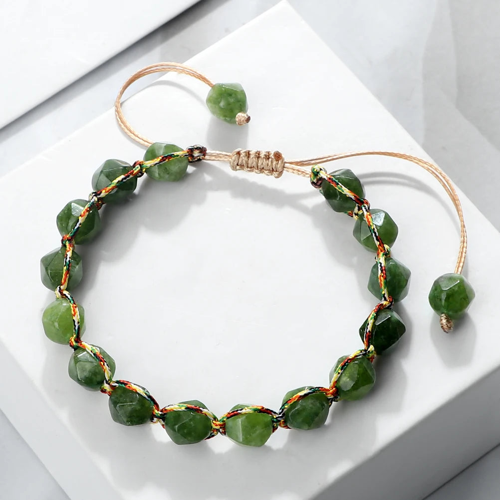 Pulsera Trama · Cuentas Bohemias