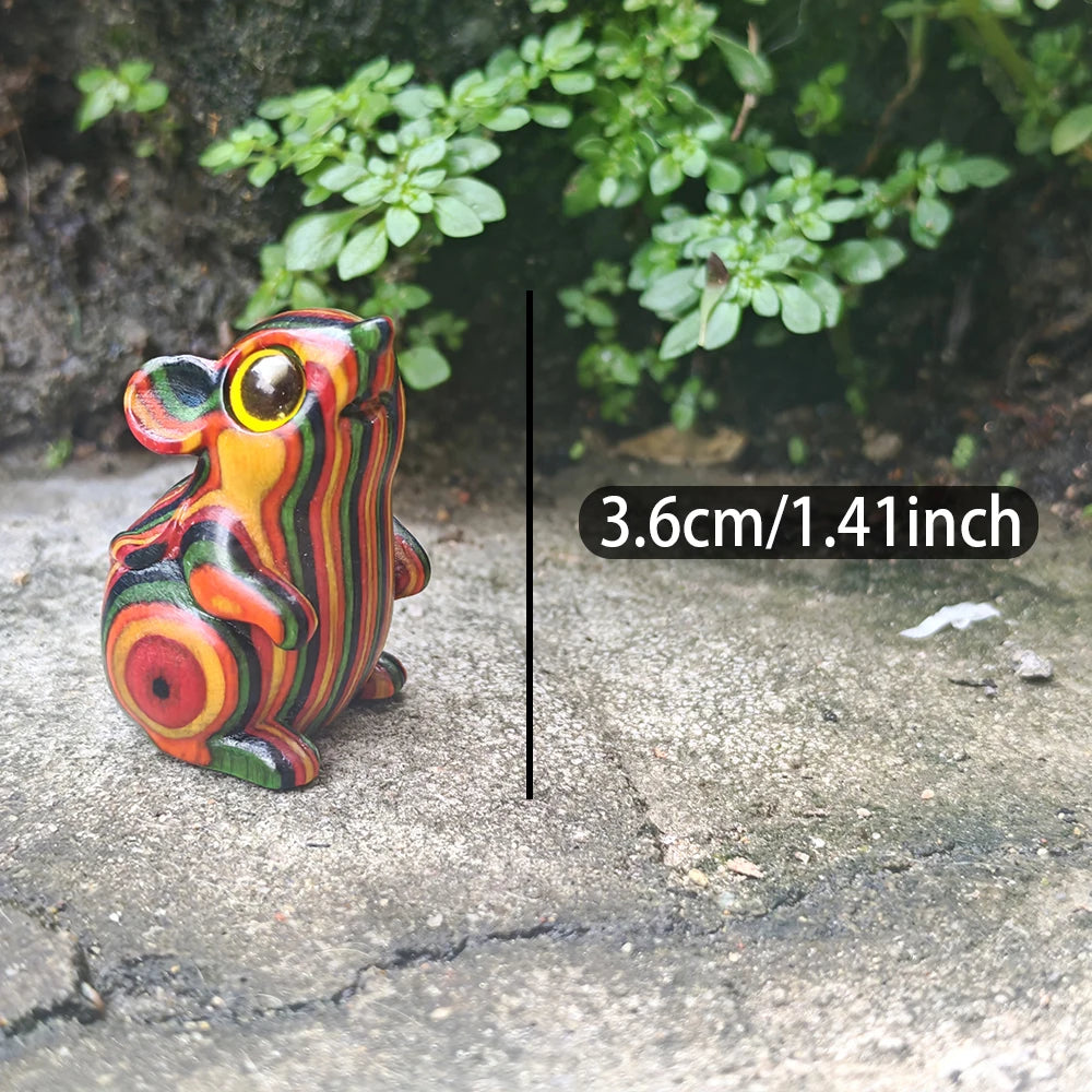 Figura Ratón Arcoíris · Miniatura