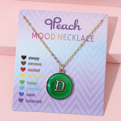 Collar de inicial termocrómica