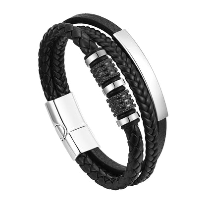 Pulsera Nudo Triple · Trenzado Personalizable