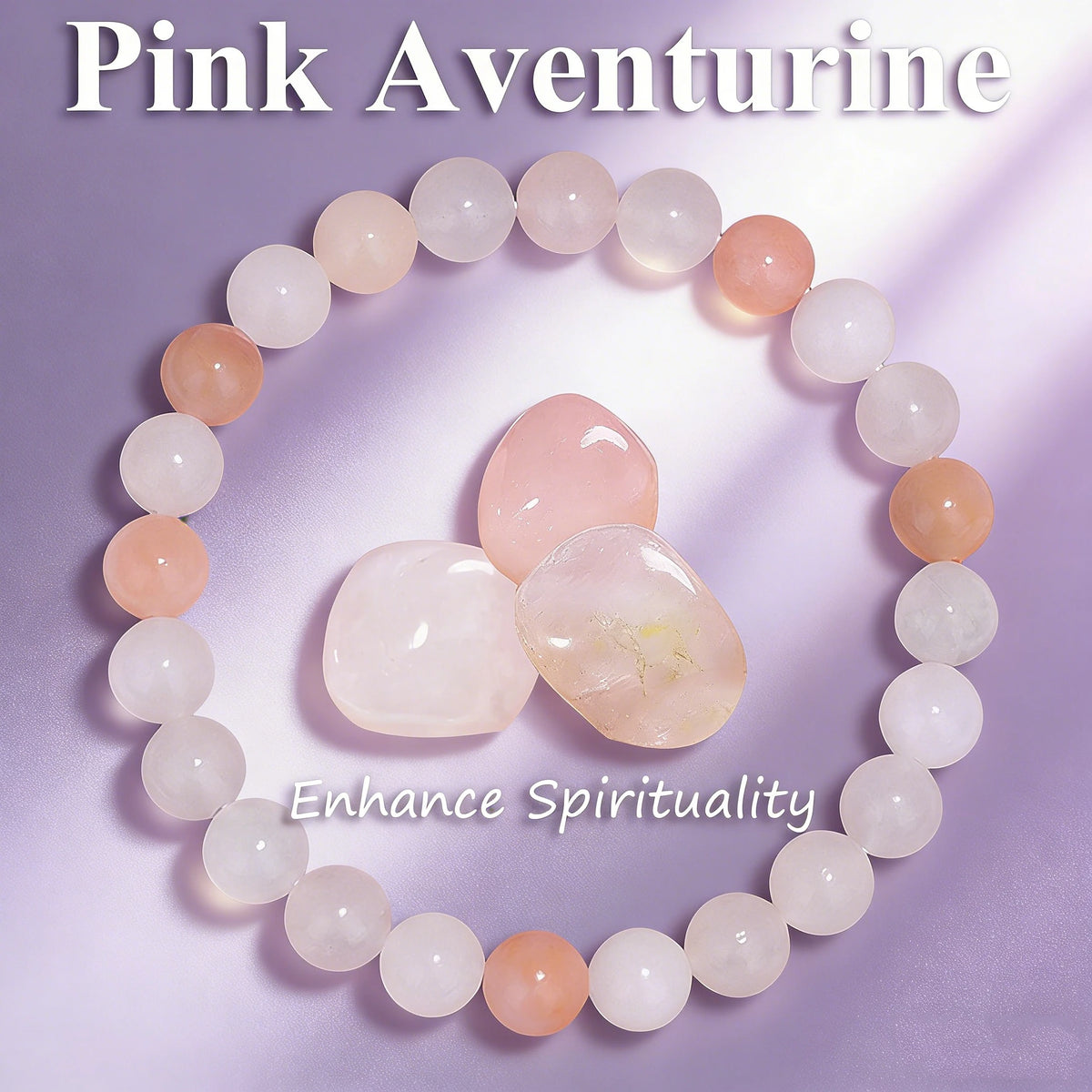 Pulsera Medianoche · Cuentas Pulidas