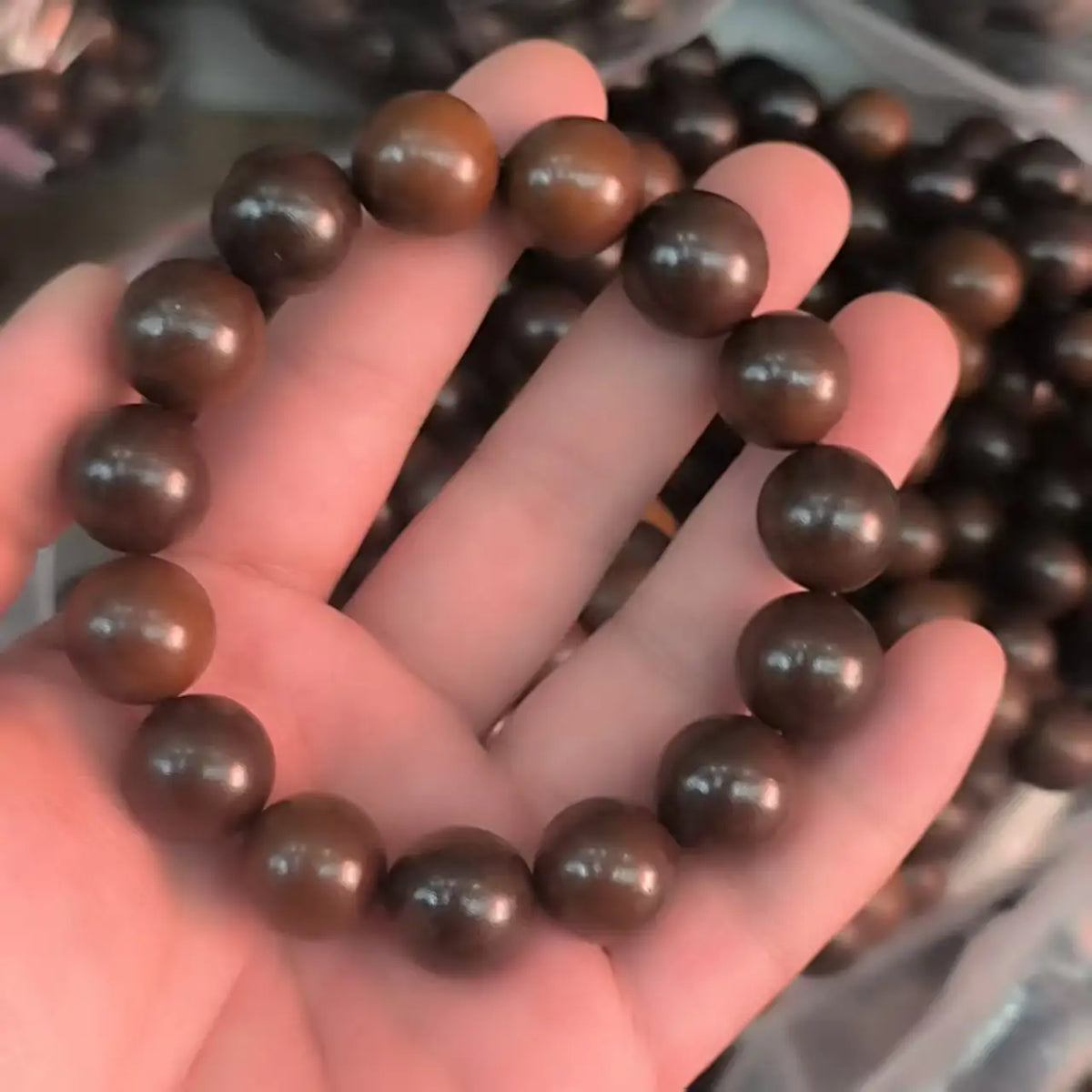 Pulsera de madera de azufaifo