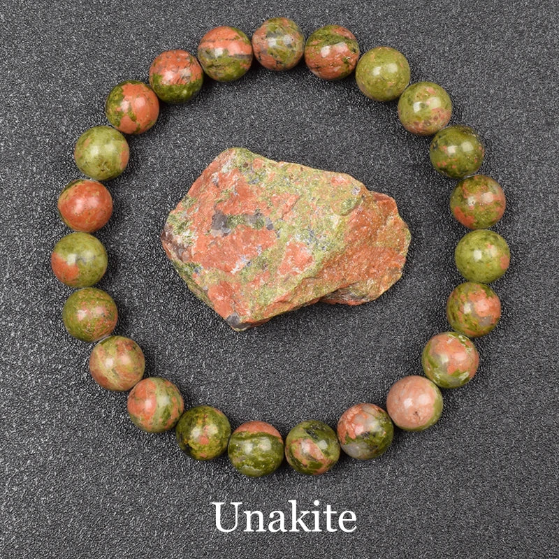 Pulsera Umbra · Cuentas Pulidas