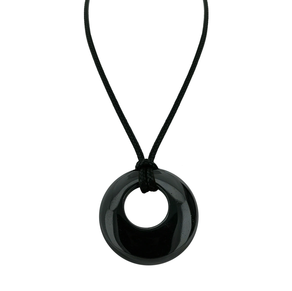 28mm círculo donut cura cristais colar natural semi-precioso chakra pedra preciosa amuleto moeda da sorte donuts charme proteção