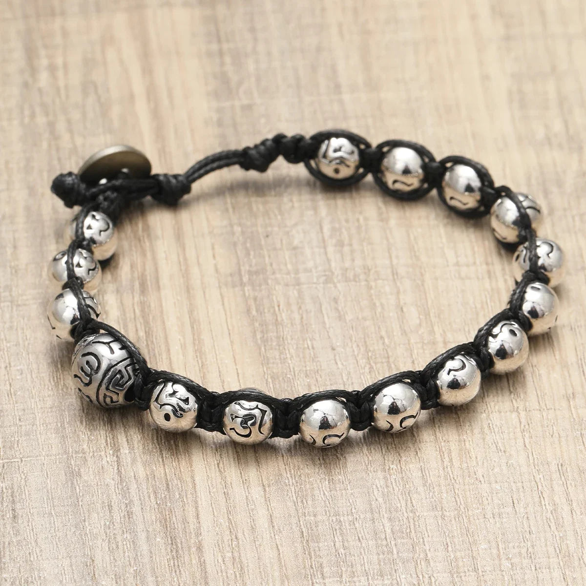 Pulsera Calabaza · Cuentas y Símbolos