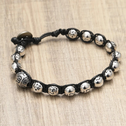 Pulsera Calabaza · Cuentas y Símbolos