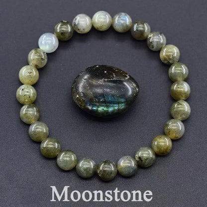 Pulsera Mareas · Cuentas de Piedra