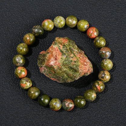 Pulsera Noche Azul · Cuentas de Piedra