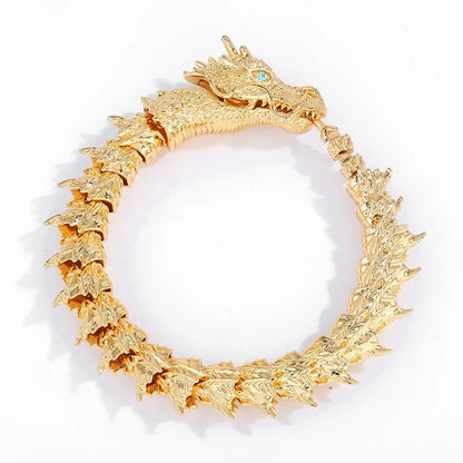 Pulsera Drako · Escamas Metálicas