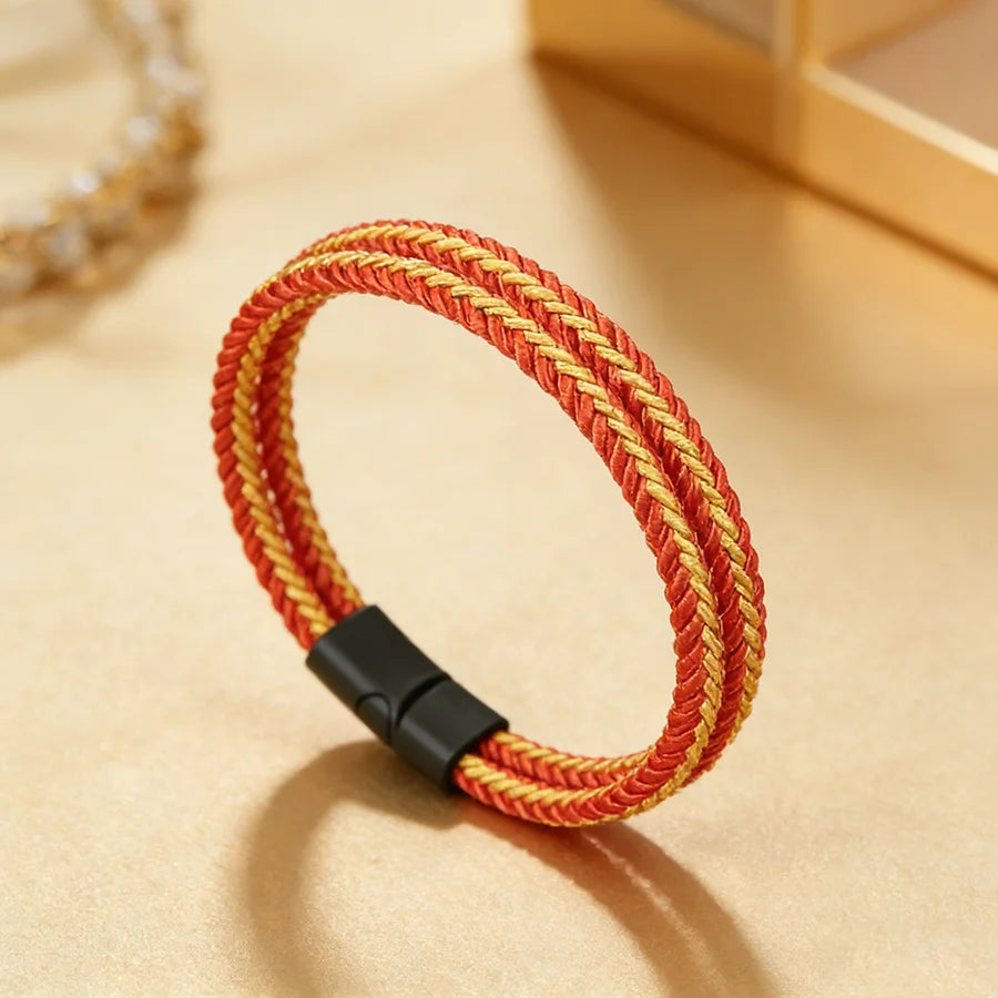 Pulsera Travesía · Doble Trenzado