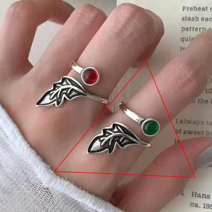 Anillo minimalista de piedra lunar
