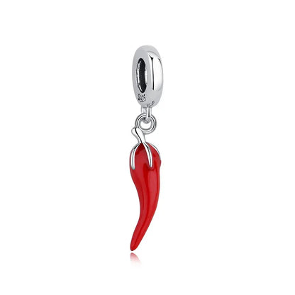 Charms Originais de Prata Esterlina 925, Pingente de Gato da Sorte, Boneca Japonesa, Presente de Ano Novo, Pulseiras e Colares para Mulheres, Joias