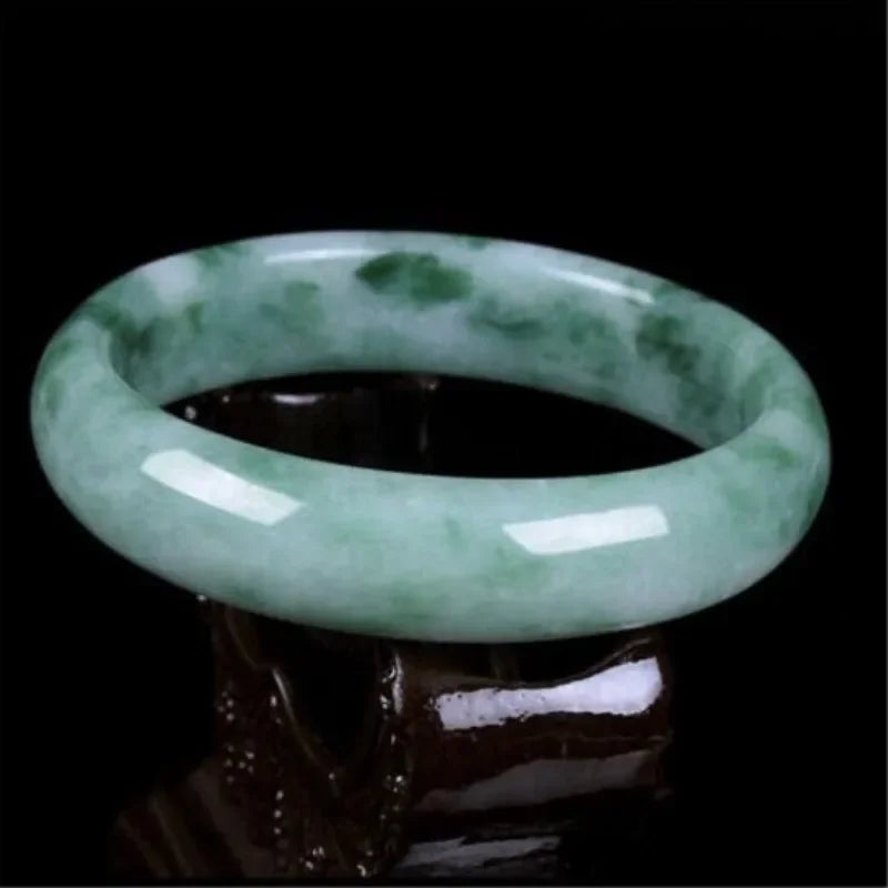 Brazalete de jade verde de 52 a 66 mm