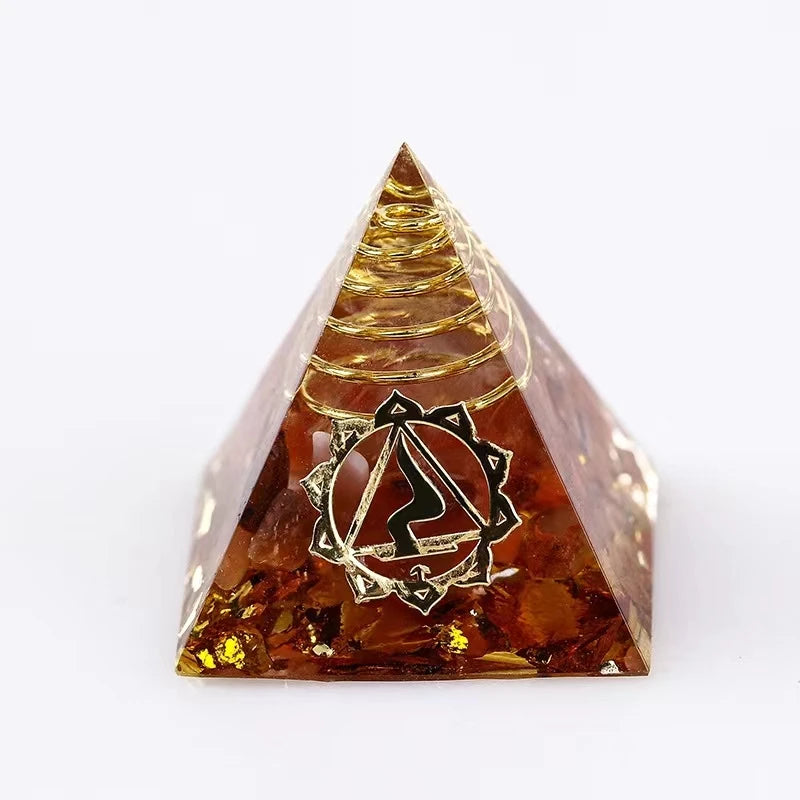 Pirámides Siete Símbolos · Colección Decorativa
