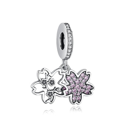 Pingentes de Prata Esterlina 925 Gato da Sorte Ano Novo Chinês Contas para Pulseiras e Colares Femininos Joias