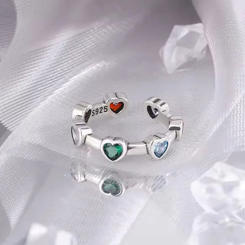 Anillo minimalista de piedra lunar