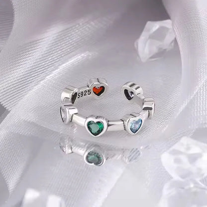 Anillo minimalista de piedra lunar