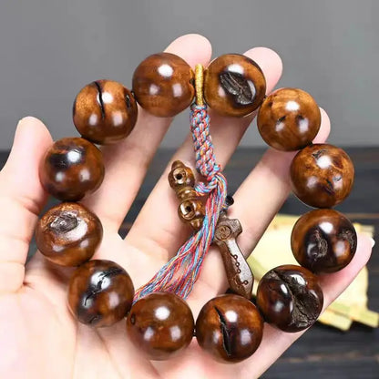 Pulsera de madera de azufaifo
