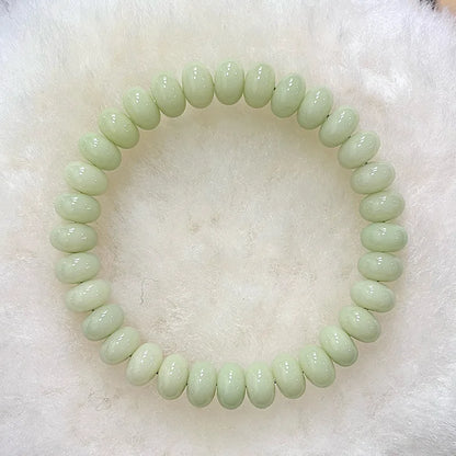 Pulsera de dos vueltas con cuentas de ábaco