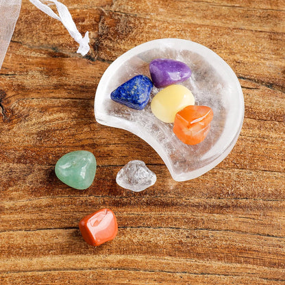 Set Luna Mineral · Piedras y Cuenco