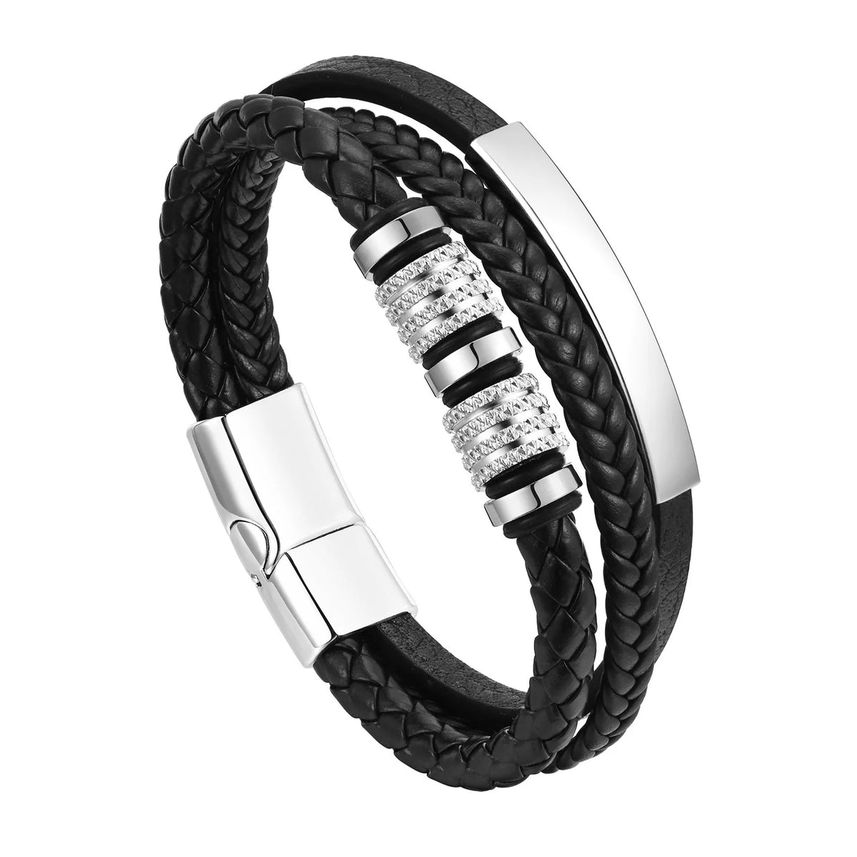Pulsera Nudo Triple · Trenzado Personalizable