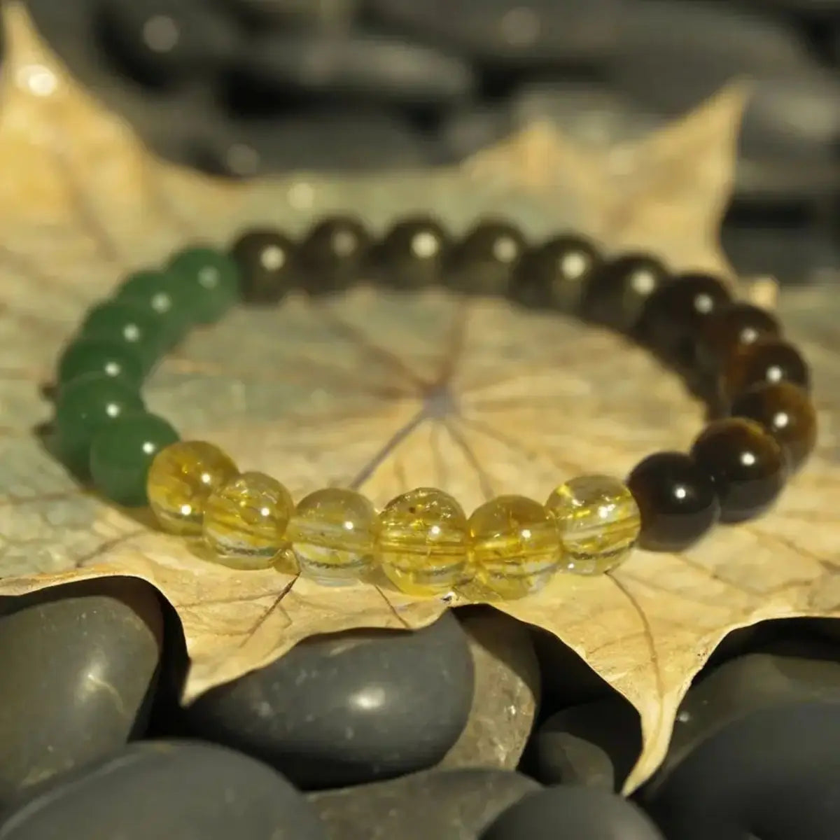 Pulsera Intención · Cuentas Combinadas