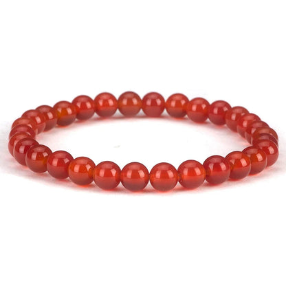 Pulseira de contas de pedra natural, com ametista, olho de tigre, cristal de quartzo e ágata, pulseiras de contas de pedras preciosas, joias para mulheres, para reiki e cura, presente para casais.