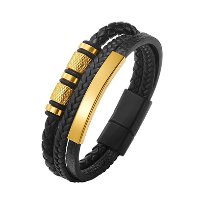 Pulsera Nudo Triple · Trenzado Personalizable