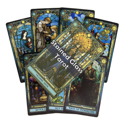 Tarot Vitral · Baraja Ilustrada