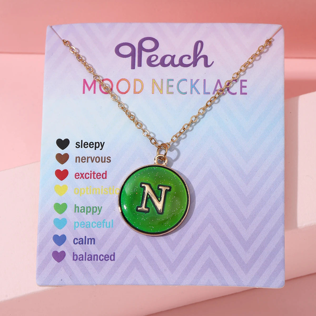 Collar de inicial termocrómica