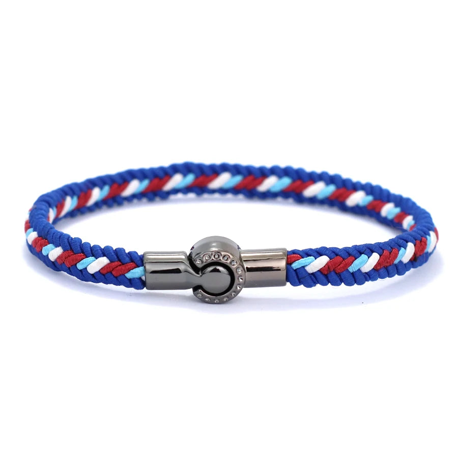 Pulsera Ruta Trenzada · Cierre Circular