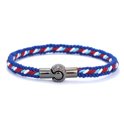 Pulsera Ruta Trenzada · Cierre Circular