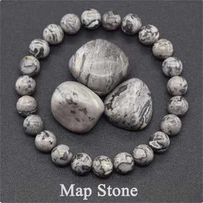 Pulsera Prisma Interior · Cuentas de Piedra