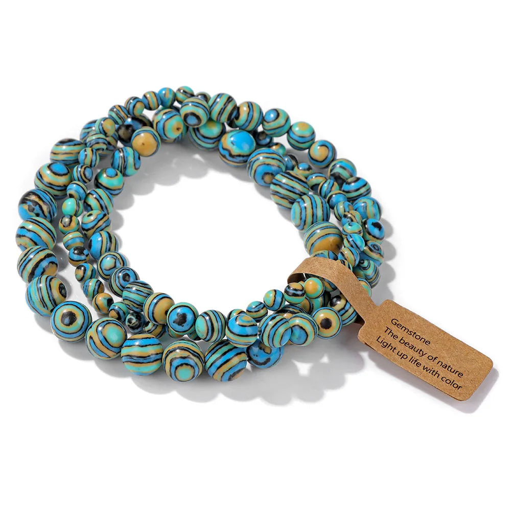 Set Tres Ritmos · Pulseras de Cuentas