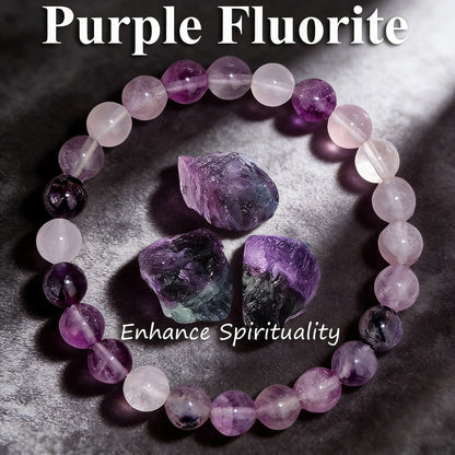 Pulsera Medianoche · Cuentas Pulidas