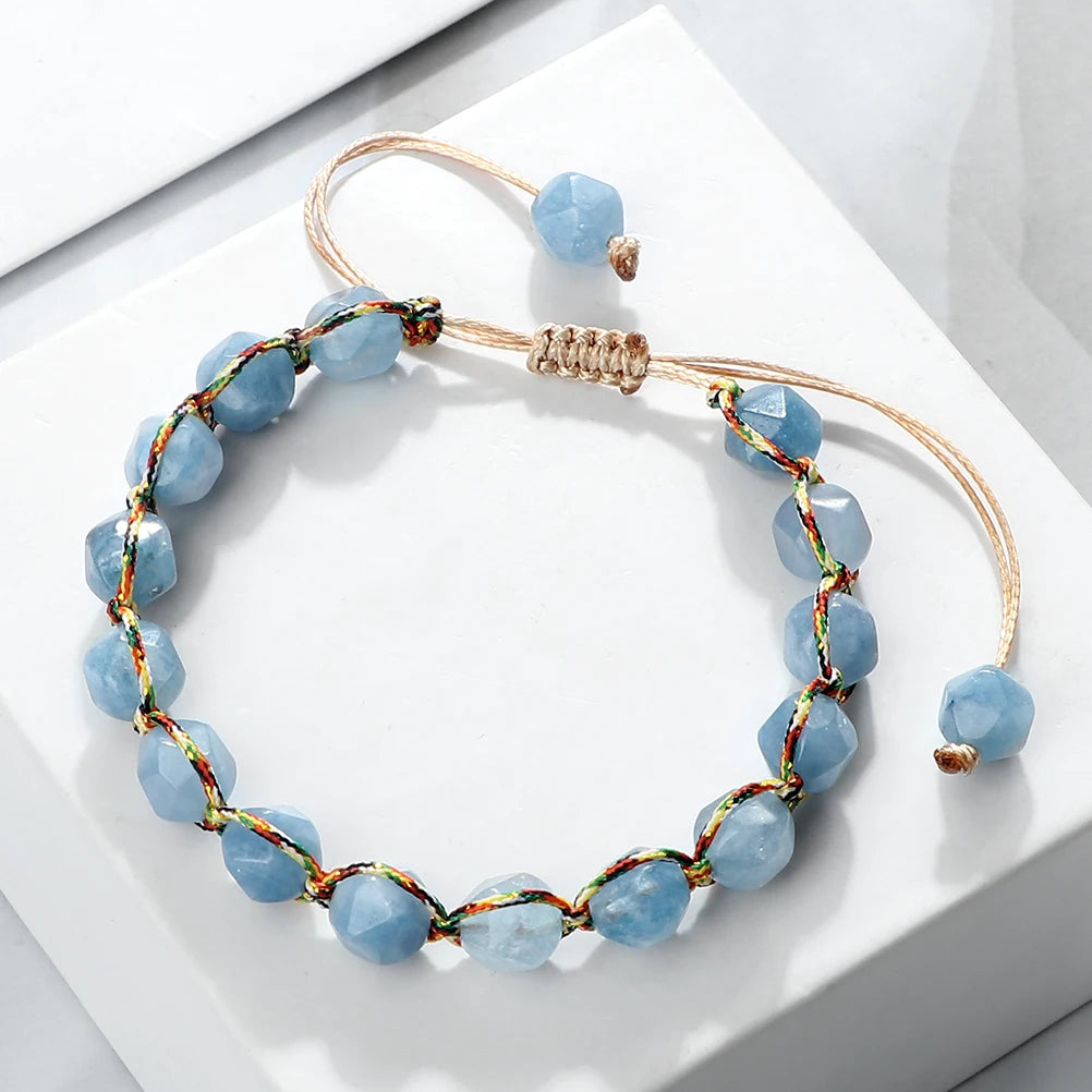Pulsera Trama · Cuentas Bohemias