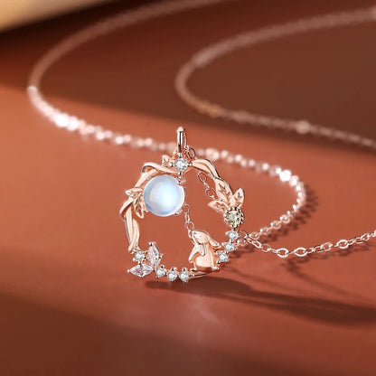 Collar de conejo con zirconia