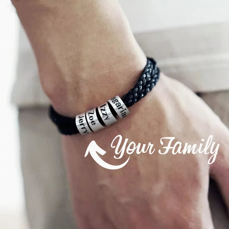 Pulsera Vínculos · Trenza con Nombres