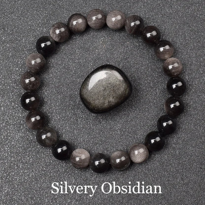 Pulsera Mareas · Cuentas de Piedra
