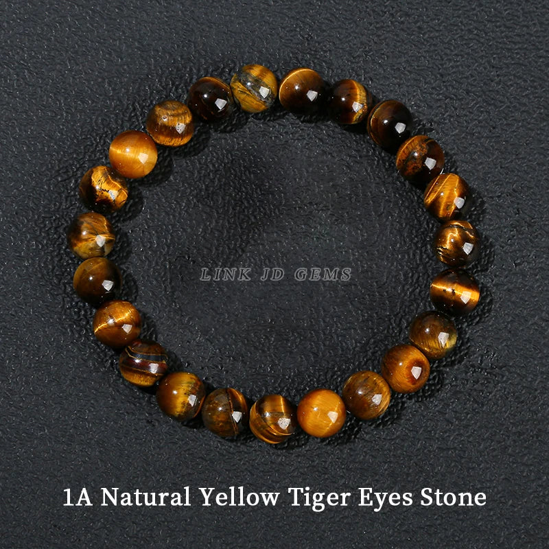 Pulsera Noche Azul · Cuentas de Piedra