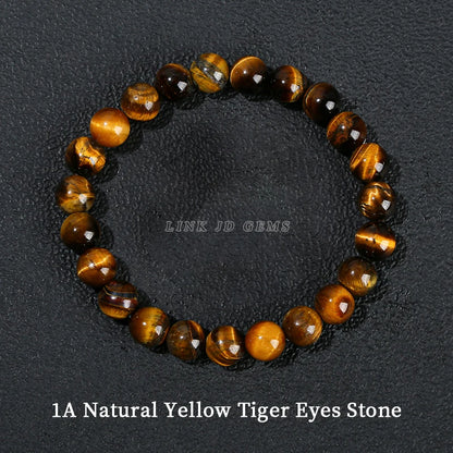 Pulsera Noche Azul · Cuentas de Piedra