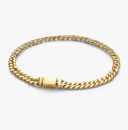 Pulseira de corrente elíptica aberta, trançada, com design de arco-íris, em prata esterlina 925, para mulheres, ideal para festas e casamentos, joia fina.