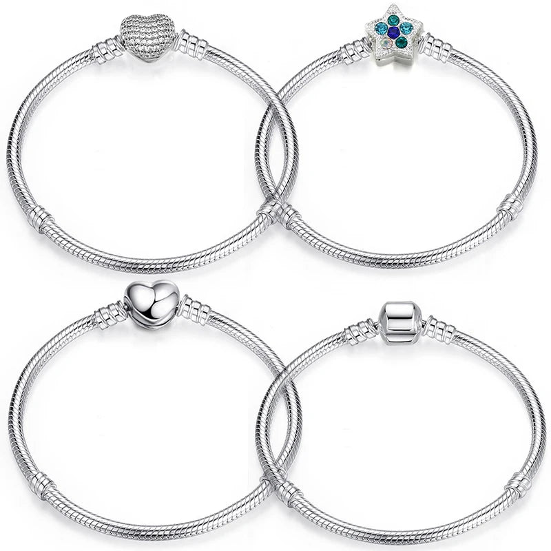 Pulsera Constante: Base para Abalorios. Diseño y acabado de la pieza mostrada.