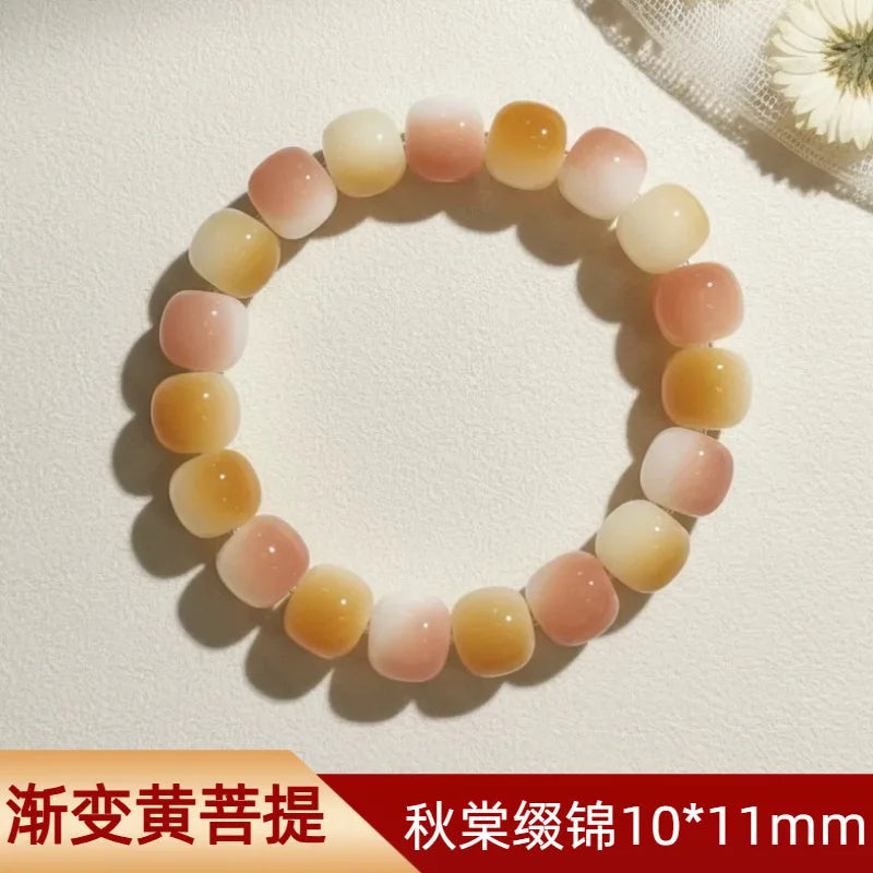 Pulsera Bodhi de cuentas en degradado