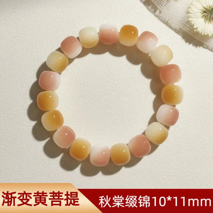 Pulsera Bodhi de cuentas en degradado