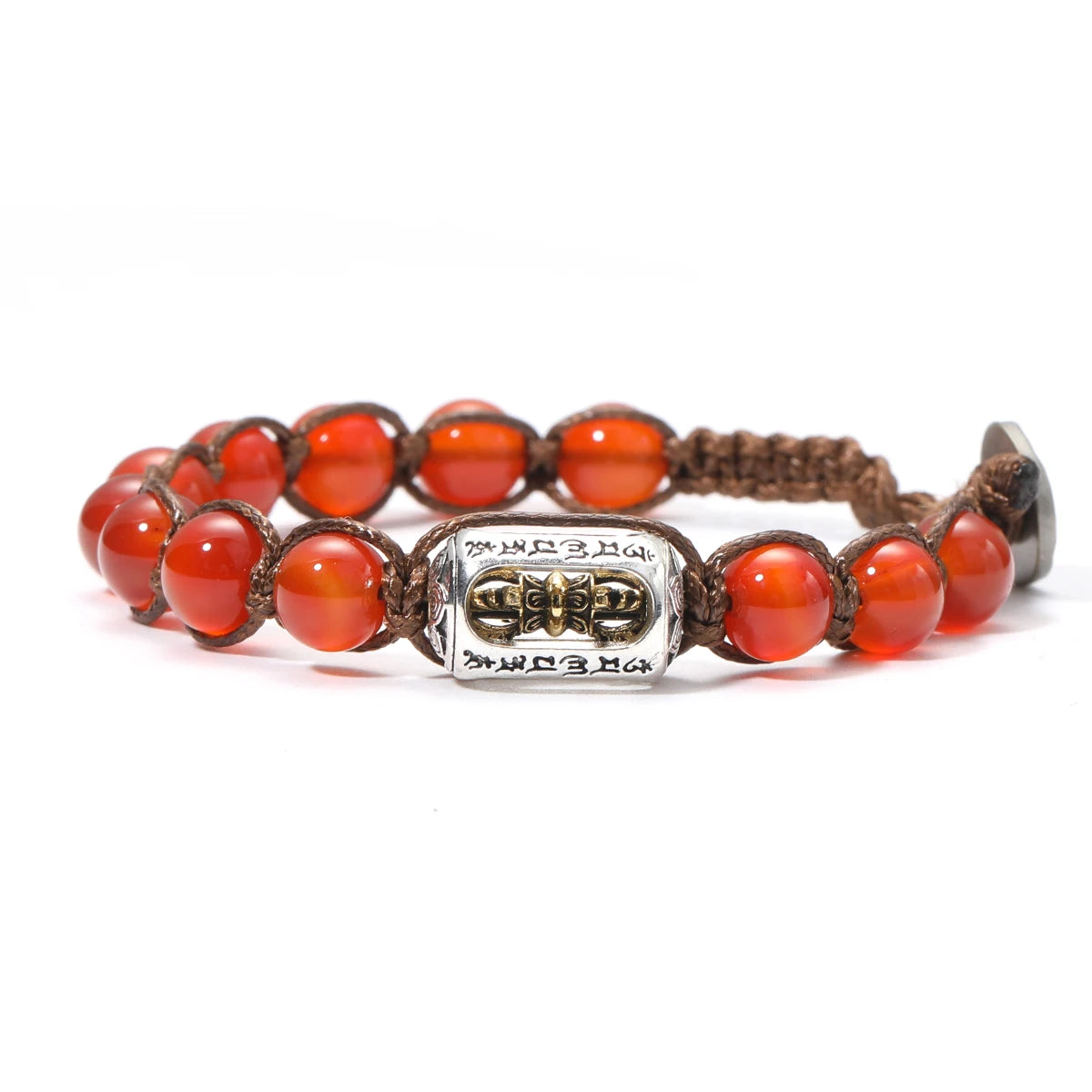 Pulsera Centro · Cuentas y Detalle Metálico