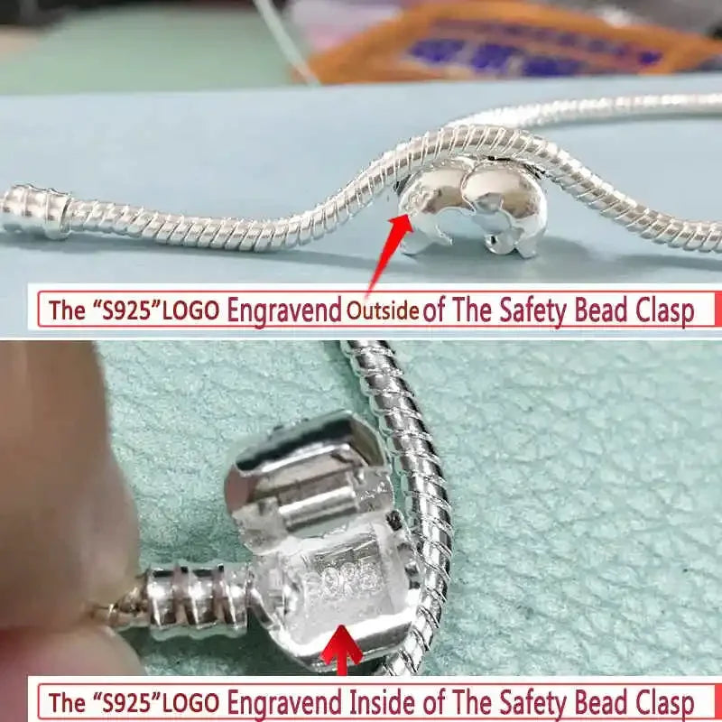 Pulsera Órbita Plata · Base para Abalorios