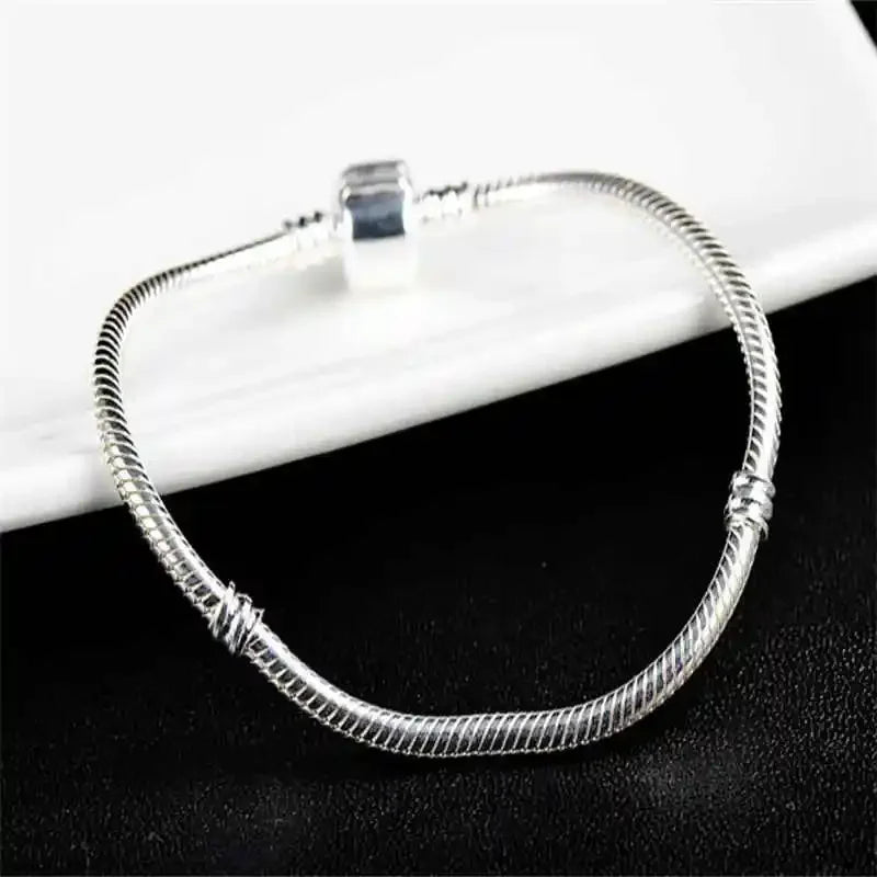 Pulsera Órbita Plata · Base para Abalorios