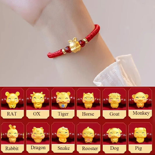 Pulsera Doce Animales: Zodiaco Chino. Diseño y acabado de la pieza mostrada.