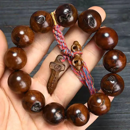 Pulsera de madera de azufaifo